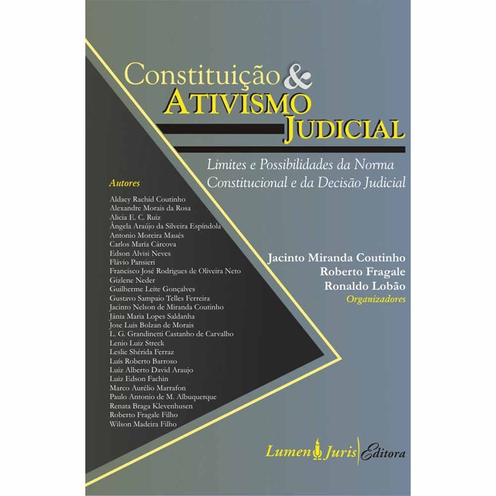 Constituição e Ativismo Judicial Capa comum 1 janeiro 2011