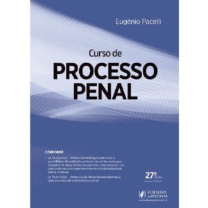 Curso de Processo Penal Capa dura 13 abril 2023