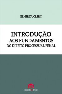 Introdução aos Fundamentos do Direito Processual Penal Capa comum 6 março 2015