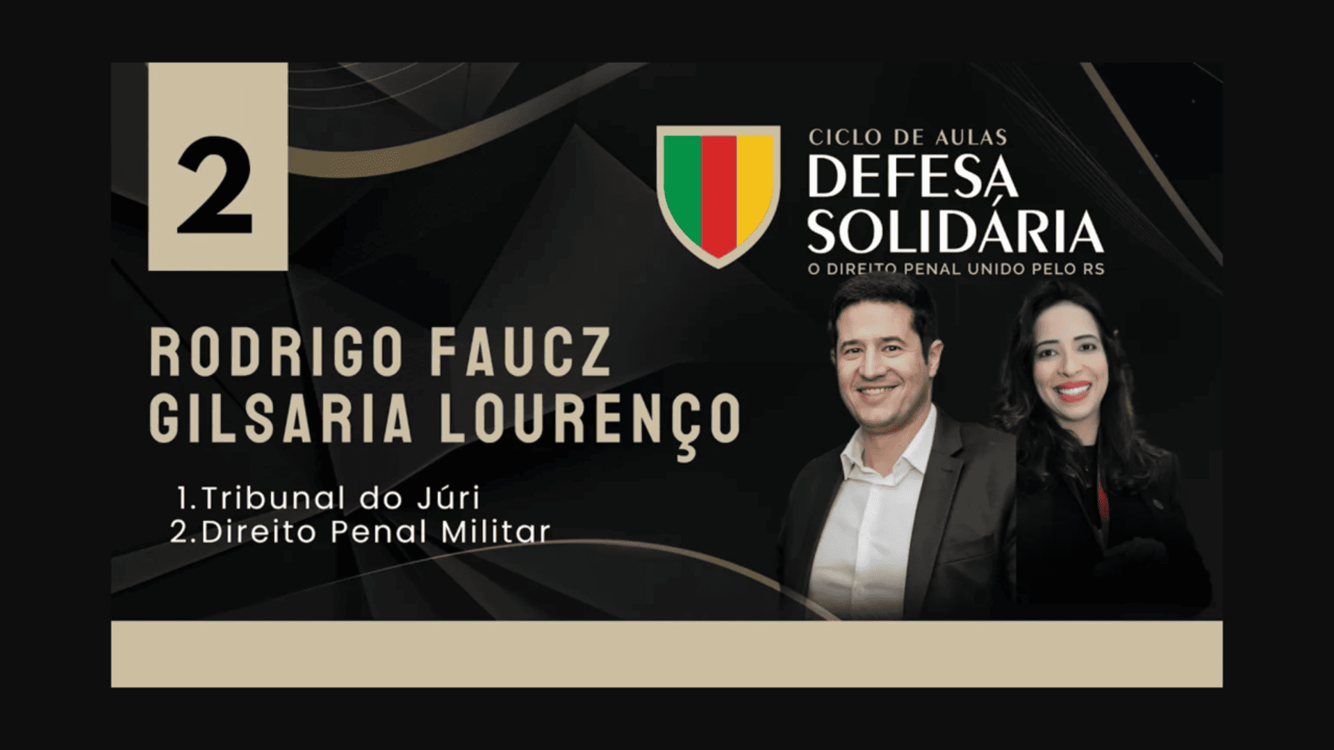 02 - Rodrigo Faucz e Gilsaria Lourenço - Defesa Solidária