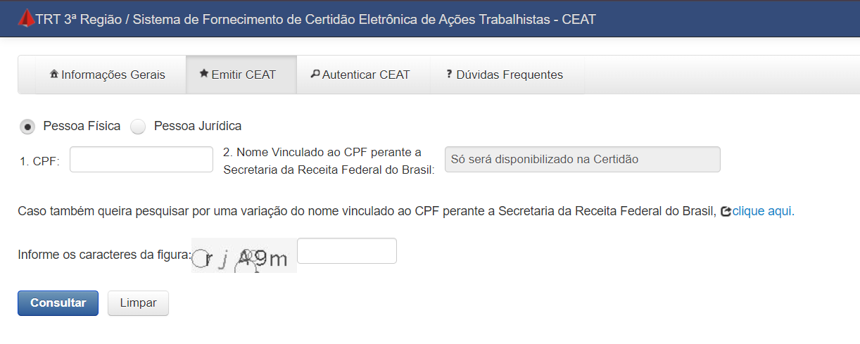 Retornando Nome Completo CPF/CNPJ