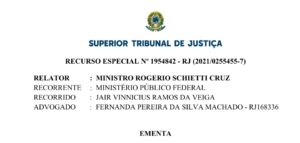 RECURSO ESPECIAL Nº 1954842 - RJ (2021/0255455-7)