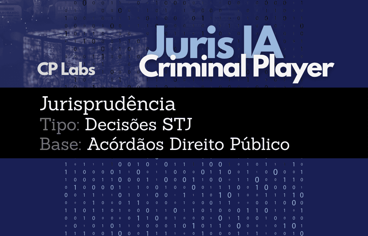 IA Juris STJ Direito Público Acórdãos