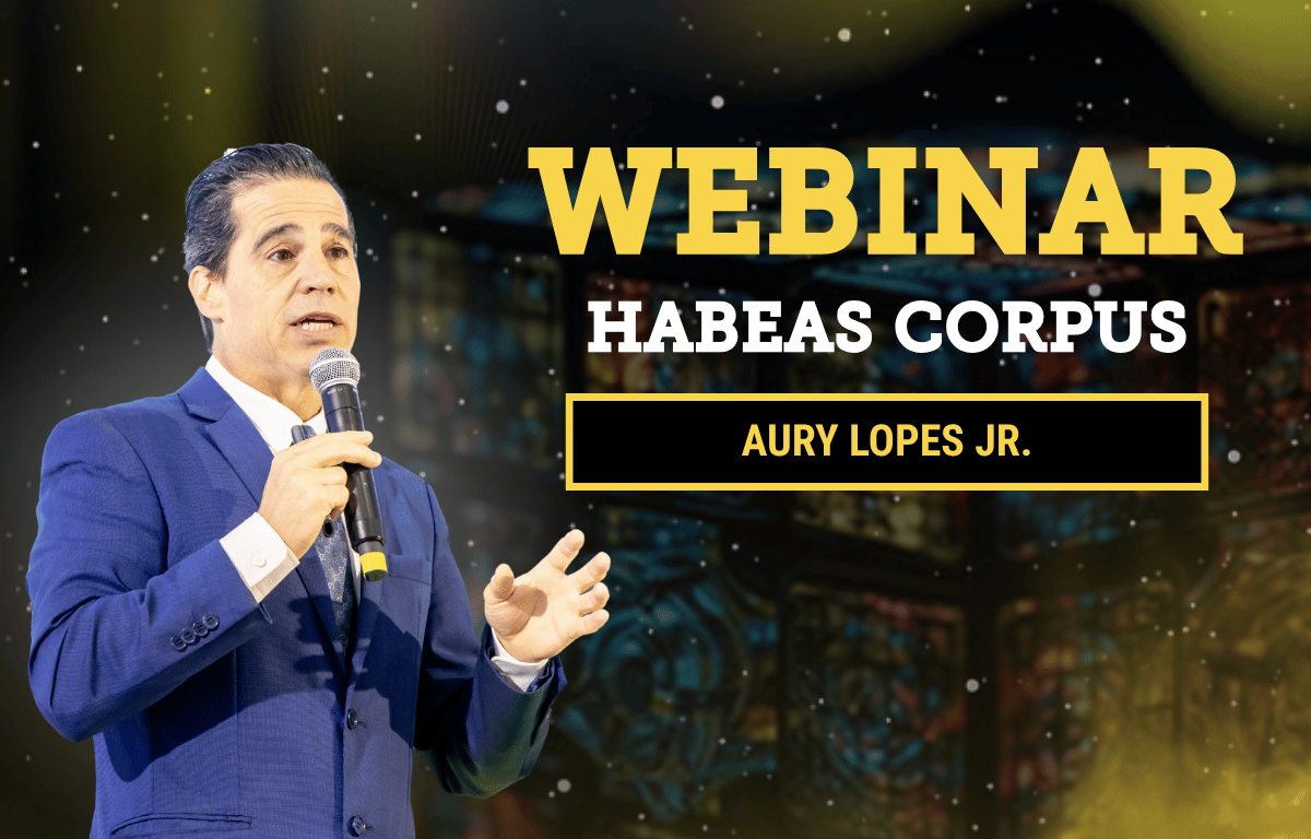 Webinar sobre HC com Aury Lopes Jr.